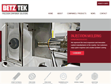 Tablet Screenshot of betz-tek.com